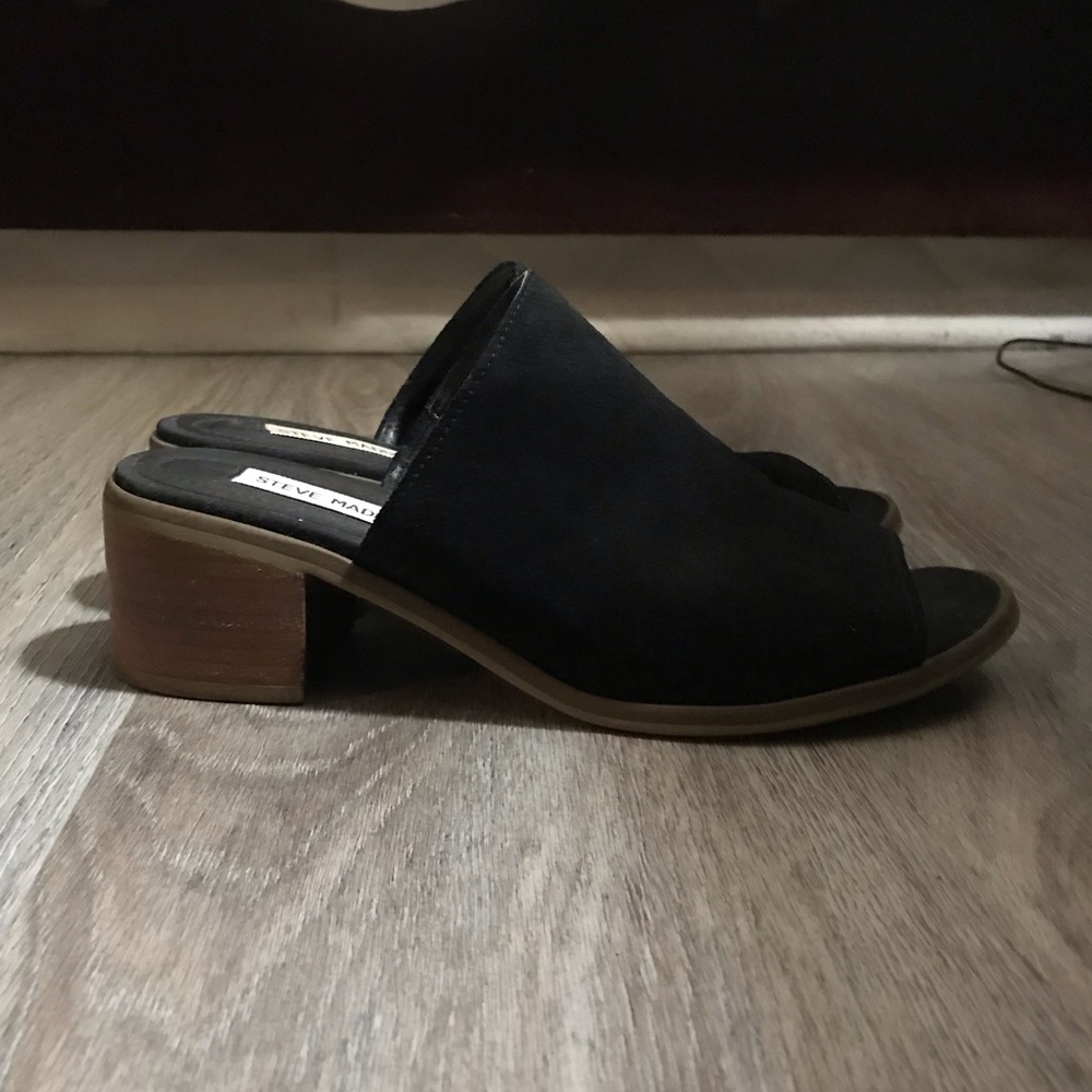 Steve Madden Suede Mules